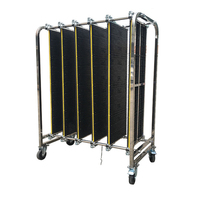 Chariot de circulation professionnel pour cartes de circuits imprimés SMT, chariot de stockage ESD pour cartes de circuits imprimés