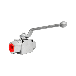 Válvula de Bola de 2 Vías, 500 Bar, Acero al Carbono, Alta Presión, Hidráulica, para Gas, Aceite, Agua, NPT 1/4" 3/8" 1/2" 3/4" 1 - Product Image 2