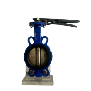 Detong D71X-10/16Q Manual Ductile Iron Handle Clamp <strong>Butterfly</strong> <strong>Valve</strong> Water System Installation DN50-DN200 Normal/Medium - Product Image 1