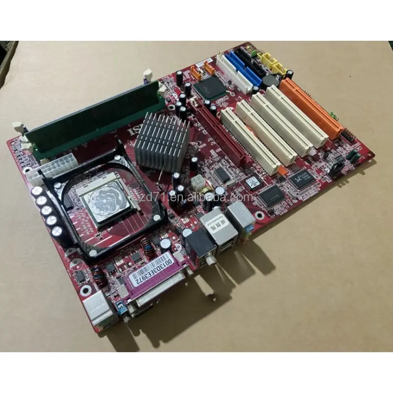 865PE Neo2-V MS-6788 la carte mère industrielle CPU Carte testé travail