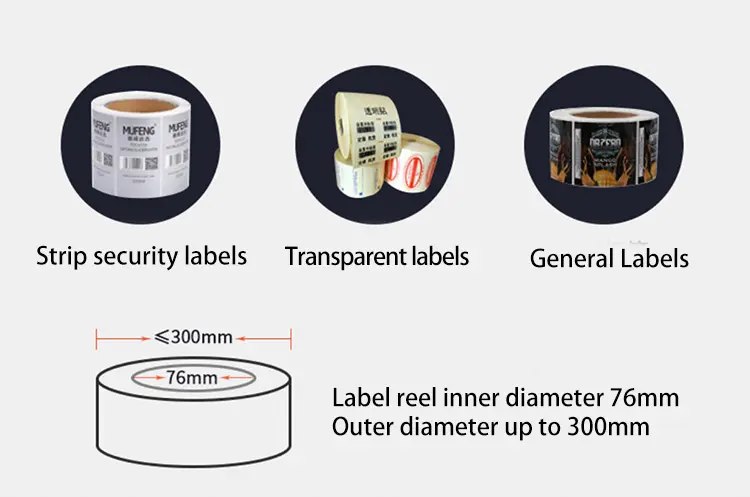 MAKWELL Fabrik preis OEM Automatische Aufkleber Selbst klebendes Etikett Barcode Flaschen etikett ier maschine