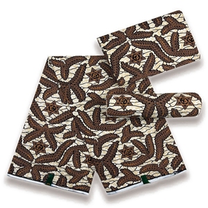 Ingrosso tessuto leggero africano in cera Batik fantasia Ankara stampa a cera per camicie tende per ragazzi e ragazze - Product Image 2