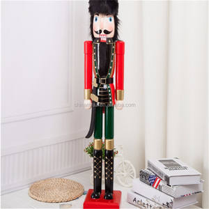 Decoración navideña para exteriores, <span class=keywords><strong>2023</strong></span> cm, madera, 6 pies, juguete grande, soldado, <span class=keywords><strong>Cascanueces</strong></span>, 120 - Product Image 6