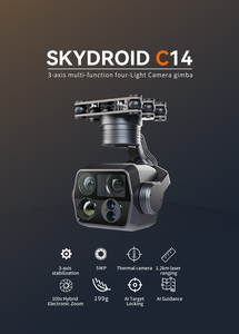 Skydroid C14 Multi-Sensor Commercial Gimbal — UHD Zoom & <b>Thermal</b> System With Laser Telemetry - Product Image 5
