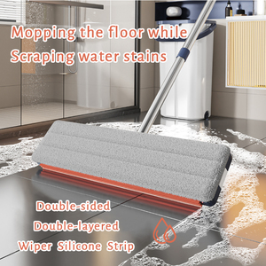 TIDYTECH, artículos para el hogar chinos, escurridor automático, mopa plana de Limpieza de piso de microfibra giratoria 360 con juego de cubos - Product Image 5