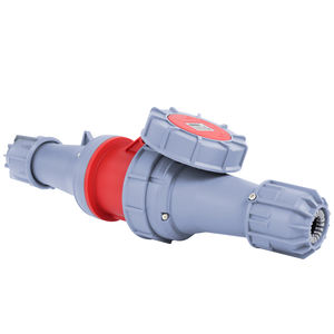 Prise industrielle triphasée à quatre fils et quatre conducteurs 4X63A, 3/4/5 broches, prise mâle et femelle haute intensité pour l'aviation, support <span class=keywords><strong>de</strong></span> prise 380V - Product Image 3