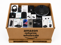 Palettes de retours mystérieux d'Amazon : Retours clients d'électronique, smartphones, tablettes, écouteurs – Stock mixte en état variable pour les acheteurs en gros