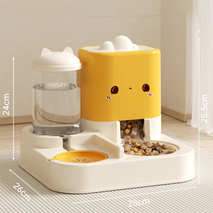 2-in-1 <b>Cat</b> Water Fountain & Auto <b>Feeder</b> - Universal Pet Supplies - Product Image 5