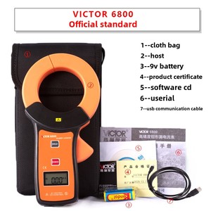 Victory vc140a độ chính xác cao kẹp điện tử vạn năng kẹp Ampe kế Ampe kế phát hiện rò rỉ bảo hành 1 năm - Product Image 4