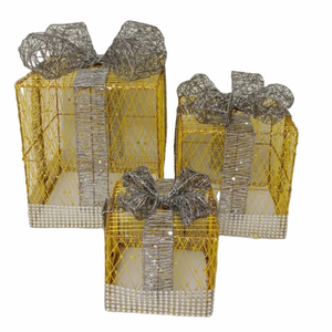 Led <b>Christmas</b> Lights Home Decor 3d Festive Lighting <b>Gift</b> <b>Box</b> <b>Christmas</b> Lights - Product Image 1