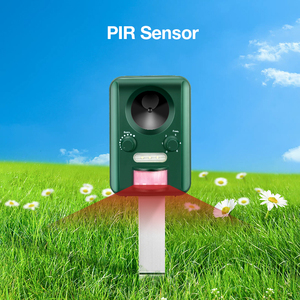 Répulsif à ultrasons pour animaux certifié OEM CE ROHS, pour oiseaux, chats, chiens, souris, jardins, appareil alimenté, <span class=keywords><strong>été</strong></span>, écologique - Product Image 2