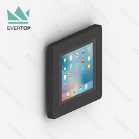 LSW01-C 7.9-12.9 "Fixation rapide personnalisé Android Secure Wall Tablet Enclosure pour kiosque Boîtiers pour iPad Wall Mount Universal