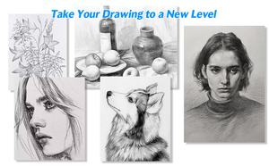 70 шт., набор карандашей для рисования - Product Image 6