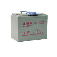 Batterie au plomb scellée sans entretien 6-GFM-85 12V 85Ah pour petit chariot élévateur, mini gerbeur, transpalette, équipement de levage électrique