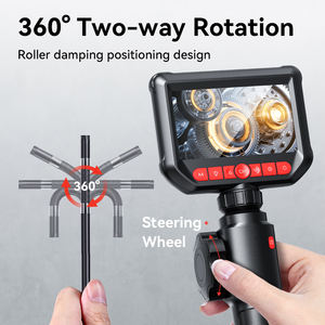 Endoscoopcamera Tweeweg Articulatie Borescope Articulatie Inspectiebereik Met Licht Voor Auto-En Vliegtuigmechanica - Product Image 2