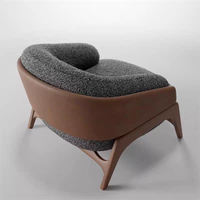 Designer minimaliste canapé simple chaise chez l'habitant bar réception créative loisirs chaise négociation Table chaise combinaison