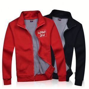 Camiseta Deportiva con Cuello Alto para Hombre, Logotipo Personalizado, Cierre de Cremallera, Top Atlético Estampado, Jersey para Entrenamiento, Ropa Deportiva Urbana - Product Image 2