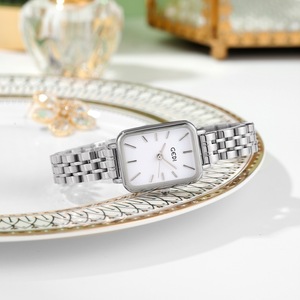 นาฬิกาข้อมือสแตนเลสสตีลแบบมินิมอลระดับไฮเอนด์ ยี่ห้อ Niche Steel Band ขายส่งนาฬิกาควอตซ์สำหรับสุภาพสตรี - Product Image 4