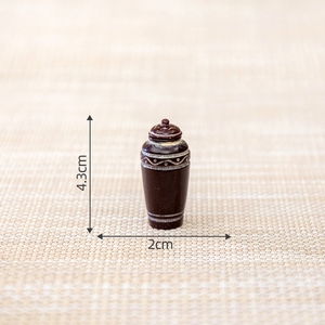 Weijin Simulation pot à vin et pot à thé en argile série bricolage paysage décoration accessoires Miniature Mini - Product Image 6