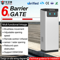 Barrera Automática para Estacionamientos Comunitarios, Sistema de Gestión de Acceso de Vehículos con Tarjeta de Proximidad, Barrera para Peaje en Centros Comerciales