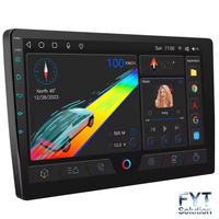 Estéreo para Auto con Pantalla Táctil Universal de 10 Pulgadas, GPS Android, Reproductor RGB, Audio de Alta Resolución, MP3, Cámara Integrada