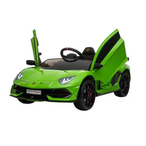 Самый популярный крутой Роскошный двухместный Детский электромобиль lamborghini спортивный автомобиль для езды на автомобиле для детей