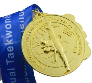 Médailles d'arts martiaux en or antique du fabricant pour les récompenses de judo de l'équipe Oman <span class=keywords><strong>Reza</strong></span>, médaille 3D pour le jiu-jitsu, le karaté, la lutte et le taekwondo - Product Image 5