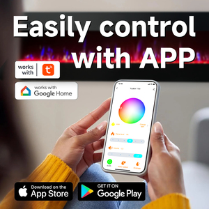 Heating Function Modern Flame Heater Recessed Automatic Constant Temperature Built-In Electric <strong>Fireplace</strong> <strong>Inserts</strong> - Product Image 2