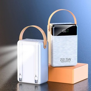 Station de recharge portable haute capacité 80000 mAh avec sortie PD22.5W 65W, chargeur de téléphone portable extérieur - Product Image 5