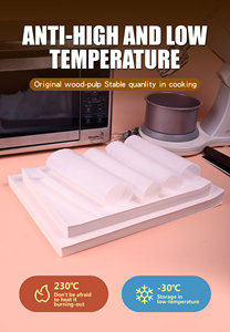 Không tẩy trắng không dính giấy da giấy cuộn nhiệt độ cao chống thấm giấy cho bánh - Product Image 4