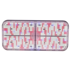 Lampes de culture LED pliables 1000W rouge-bleu spectre complet 8x6FT/4X6FT à intensité variable, idéales pour la culture de plantes en serre intérieure - Product Image 3