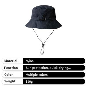 Custom Bucket <b>Hat</b> Waterproof UV Protection Women's Nylon Customizable Quick-drying Bucket <b>Hat</b> for Outdoor - Product Image 3