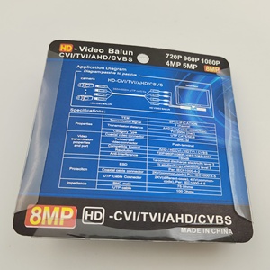 <span class=keywords><strong>Balun</strong></span> de vídeo CCTV HD de 5MP y 8MP, <span class=keywords><strong>1ch</strong></span>, 1080P, AHD, TVI, CVI, TVBS, balum de vídeo pasivo de 550m para sistema de videovigilancia, <span class=keywords><strong>balun</strong></span> de vídeo pasivo - Product Image 6