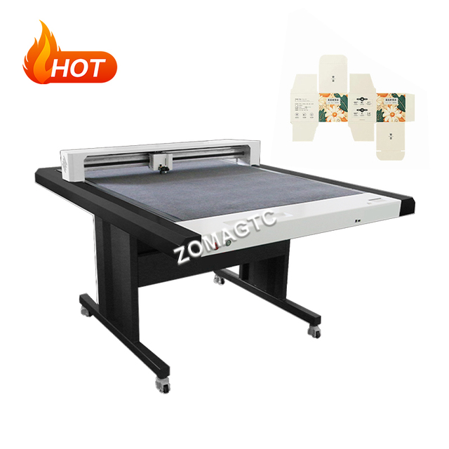 Automatic Label Flatbed Paper Cardboard Digital Laser Flatbed Cutter Die Cutting Machine Plotter