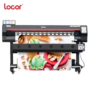 האחרון דגם מהיר מהירות 1.8m/6ft אקו ממס מדפסת 2pcs XP600/DX5/i3200 ראש חיצוני מדבקות הדפסת פלוטר