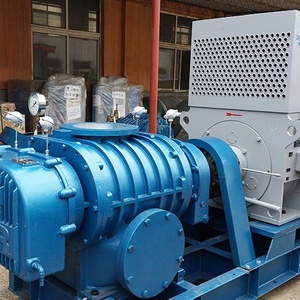 Soplador de Raíces de Tres Lóbulos HLSR 150 15KW para Tratamiento de Aguas Residuales Industriales, Aireador Industrial - Product Image 2