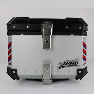 JPAD Aluminum Alloy Tail Box Delivery Side Aluminum Top Motorcycle Box