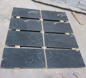 Grijs Ebbenhout Zwart Graniet Tegels Platen Pak Voor Tegels, Marmer Plint, Marmer Wandbekleding Tegels