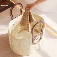 Panier de rangement moderne Xinhang pour la lessive, en plastique, pour la salle de bain, pour vêtements, grande capacité, multifonctionnel, pour collations
