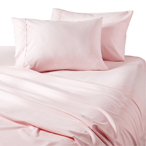 Parure de draps en coton rose bonbon 1500 fils, respirante, ultra douce et rafraîchissante pour les personnes ayant chaud la nuit et les sueurs nocturnes, taille <span class=keywords><strong>King</strong></span> - Product Image 1