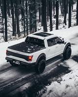Couverture de benne de camionnette rétractable manuelle pour Nissan Navara 2015-2021, Ford F-150, Ram 1500, couverture de benne de camionnette imperméable
