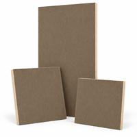 Panneau de contreplaqué plaqué en placage de bois gris Jinbase W-KJ-219, qualité E0, 1220x2440mm (4x8), pour meubles de maison et d'hôtel