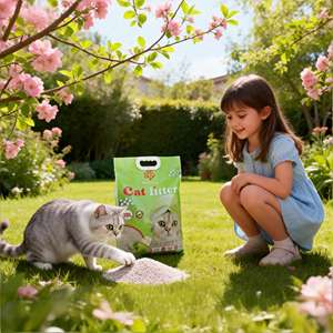 ดงไนพีทส์ ผู้ผลิตขายตรง ทรายแมวเบนโทไนต์คุณภาพสูง เป็นมิตรต่อสิ่งแวดล้อม ละลายน้ำได้ ดูดซับดี 8 กก. จับตัวเป็นก้อนเร็ว - Product Image 1