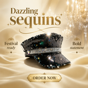 Cappello da Capitano Steampunk con Strass e Logo Personalizzato, Ideale per Feste a Tema Fiabesco e Storie, Basso MOQ - Product Image 1