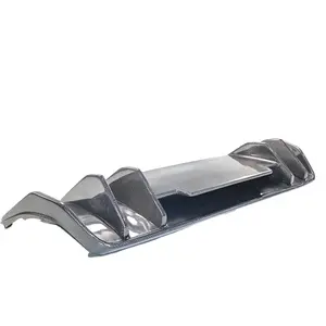 Diffuseur de lèvre arrière <span class=keywords><strong>Auto</strong></span> audi R8 Diffuseur arrière de type V en Fiber de carbone pour Audi R8 2017-2019 - Product Image 1