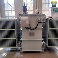 Transformateur de puissance immergé dans l'huile de 3500 KVA, triphasé, transformateur de distribution de 3,5 MVA pour postes de transformation