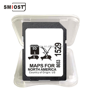 SMIOST navigazione GPS navigatore Sat SD Card 16GB CID Memorial Map per auto per GM Buick Cadillac 8653 1529 USA - Product Image 4