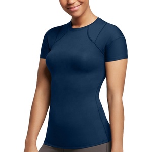 T-shirt de sport thermique à manches courtes pour femme PIHA SPORTS, à séchage rapide, compression, couche de base, polyester/coton - Product Image 4