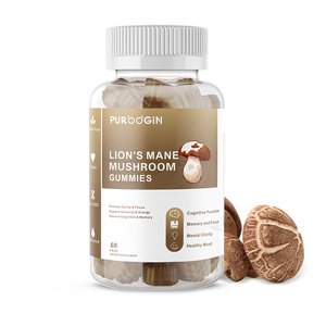 OEM Halal Organic Gluten-Free Low-Sugar Vegan <b>Cordyceps</b> Reishi Mushroom <b>Gummies</b> for Adults & Men-Muscle Growth Support - Product Image 1