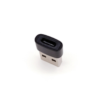 Adaptor USB-C USB dari Aluminium Alloy Baru dengan Proteksi Sirkuit Pendek untuk MacBook Laptop Ponsel iPhone 15 Female